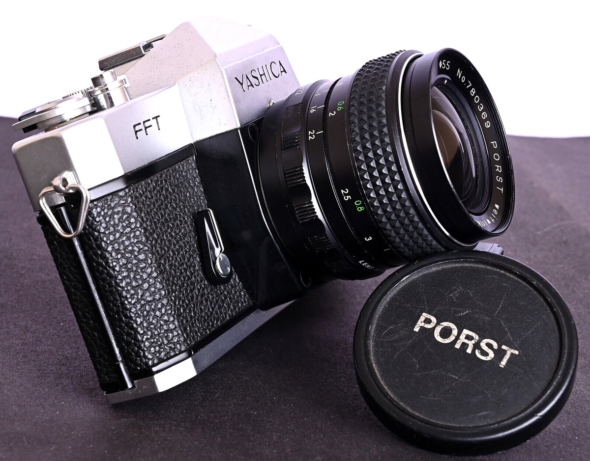 Yashica FFT Mechanical 35mm Film SLR c/w PORST 35mm f/2.8 Lens