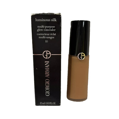 Giorgio Armani Luminous Silk Multi-Purpose Glow Concealer #10 NIB