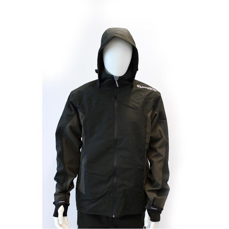 Куртка Shimano Jacke Gr XXXL Черная Angeljacke Anglerjacke Regenjacke Wasserdich 24790₽