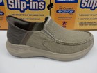 Skechers Mens Slip-ins Relaxed Fit Parson Dewitt Taupe 8