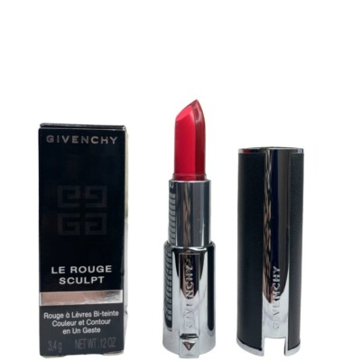 Givenchy Le Rouge Sculpt Two Tone Lipstick in 04 Sculpt'in Corail - NIB