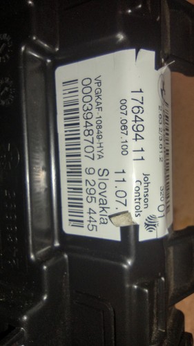 16-17 BMW X1 SPEEDOMETER MPH W/O LANE DEPARTURE ID 6210IK6822973 Some Scratches - Picture 6 of 11