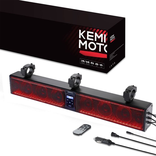 1 STCK. 16/26/33 ZOLL Universal RGB ATV UTV Soundbar Lautsprecher Wireless Marine Soundbar - Bild 14 von 20