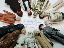 Figures First 12 Luke Farmboy R2D2 Leia Sandperson Complete Vintage Star Wars 