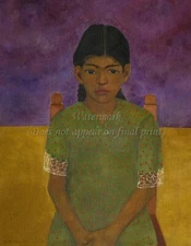 FRIDA KAHLO Art Poster or Canvas Print "Portrait of Nina Virginia"