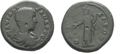 Ancient Rome 221-222 AD Thrace Odessos Bronze Severus Alexander 