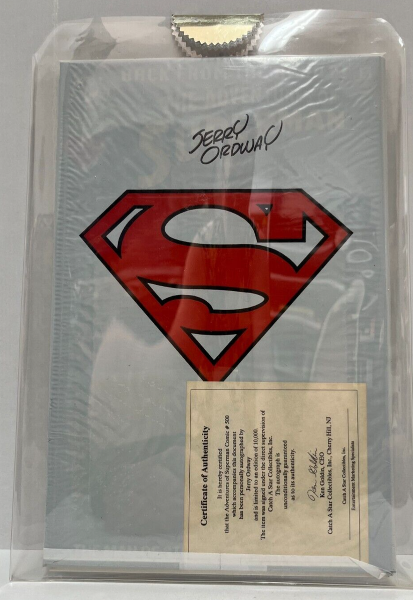DC Comics Exclusive The Adventures of Superman #500 Signed by