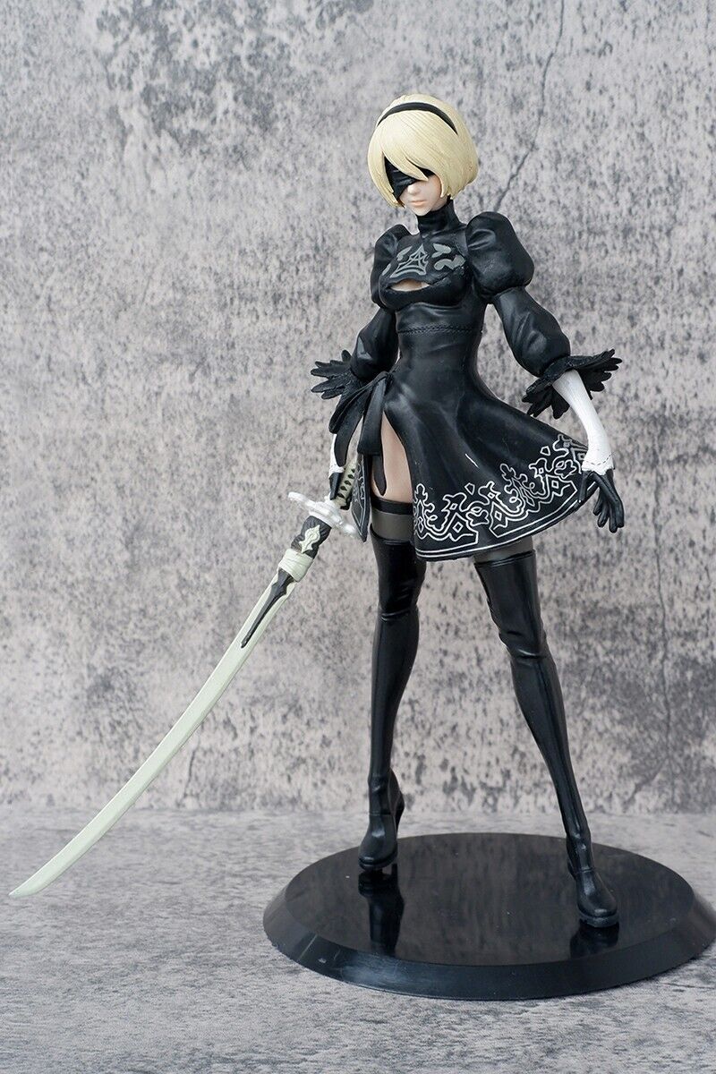  Nmomoytu 20cm NieR Automata Anime Figure 2b Yorha No.2 Type B  Action Figure Yorha No.2 Type B Figurine Model Doll : Toys & Games