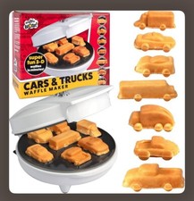 Waffle Wow! 3D Cars & Trucks Waffle Maker