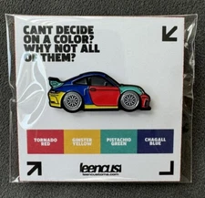 Leen Customs Porsche 911 Harlequin Yellow Base Loe Show 2024