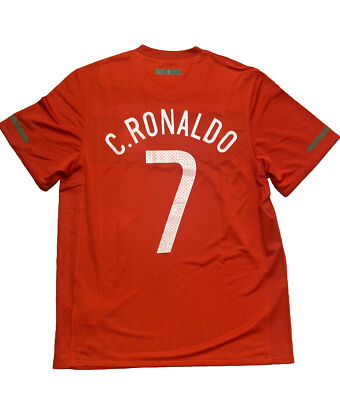 Christiano Ronaldo 2010 Nike Portugal Jersey Men Large | eBay