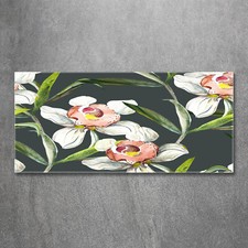 Acrylglas-Bild Wandbilder Druck 120x60 Deko Blumen & Pflanzen Blumenmuster