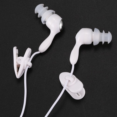 Water proof In-ear Headphone Earphone for MP3 MP4 Underwater White N7V9 - Picture 4 of 10