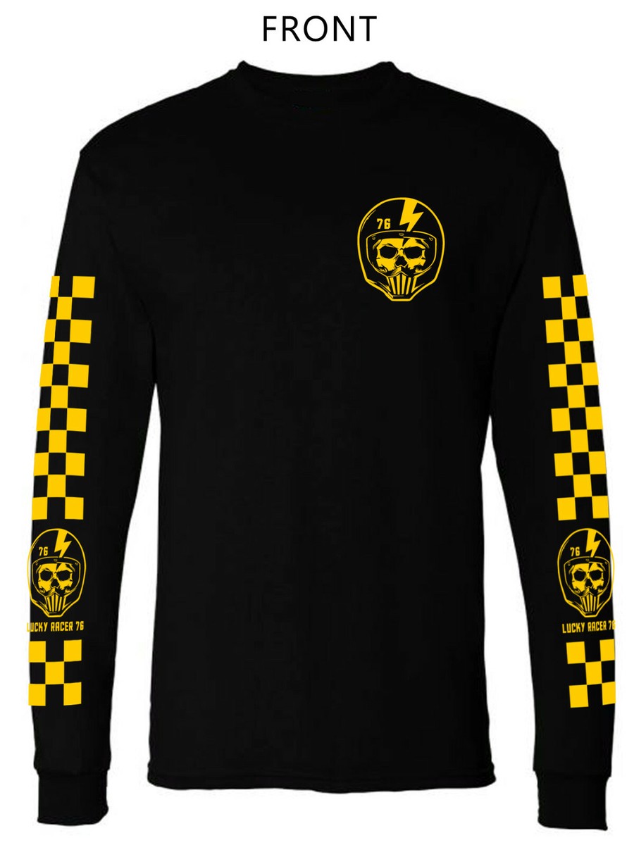 MOTORCYCLE LONG SLEEVE T-SHIRT GRAPHIC ,RACING MOTORCYCLE