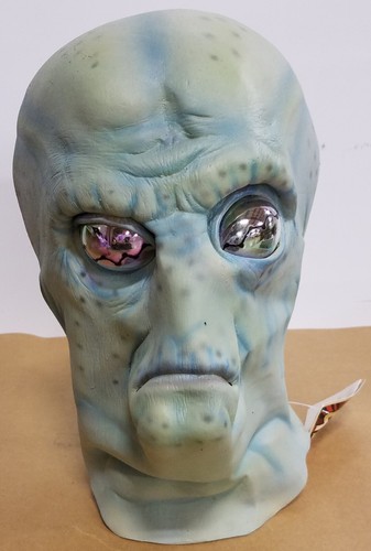 Máscara de látex Star Wars Nute Gunray de colección con pieza en la cabeza Don Post - Imagen 4 de 10