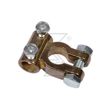 MORSETTO PER BATTERIA POSITIVO IN OTTONE PER CAVO 35 MM 12 CODICE A28222