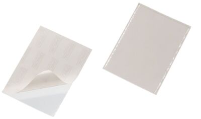 Durable 8294 19 Selbstklebetasche POCKETFIX  - 148x210 mm, DIN A5, oben offen, t