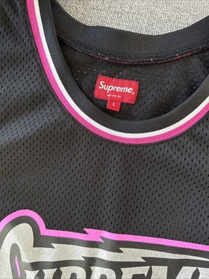 SUPREME Bolt Mens Basketball Jersey ~ Black ~ Large | eBay