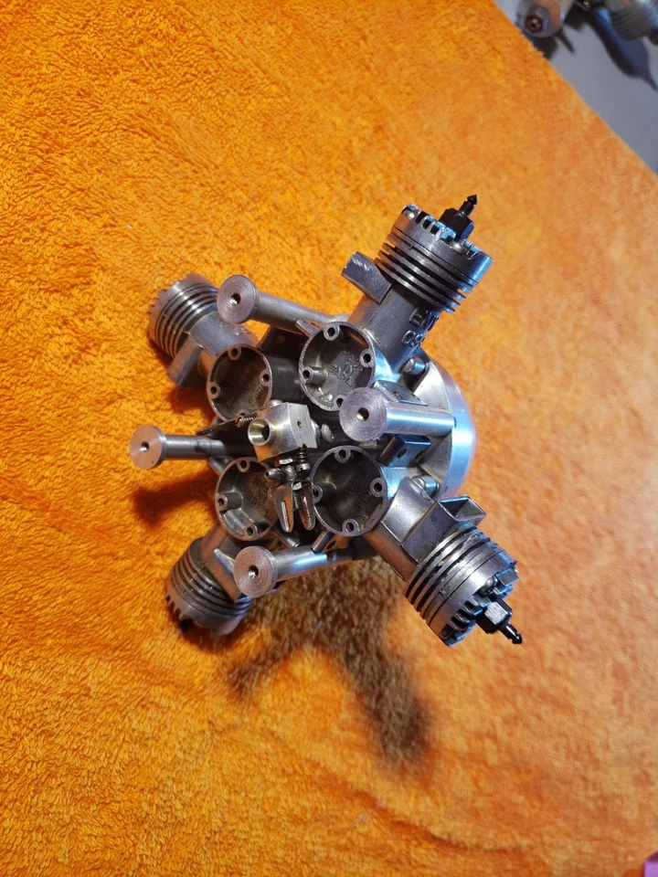 ENYA Engine - Custom Quad Cylinder - 4 X ENYA 09 II - 4 Cylinder - Hot - KIK25 - Image 3 of 4