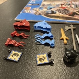 LEGO Castle: The Grand Tournament 8779 Incomplete Set Manual Parts Flag Only #2