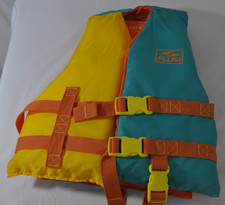 FLUID Aquatics Child Life Jacket Vest for 33-55 pounds Level 70 Bouyancy UL Cert