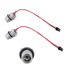 2 Oe-spec W5w 2825 Bulb Socket W 5 Pigtailt10 Adapters For Mercedes Benz