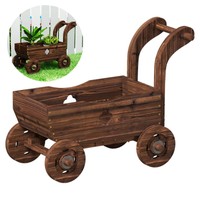 Garten Hochbeet Holz Pflanzbeet FrüHbeet Gartenbeet Blumenkasten Pflanzkasten