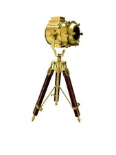 Spotlight Nautical Floor Spotlight Theater Stage Industrial Light Tripod