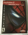 Spider-Man PS2 Playstation 2  With Manual and Reg Card