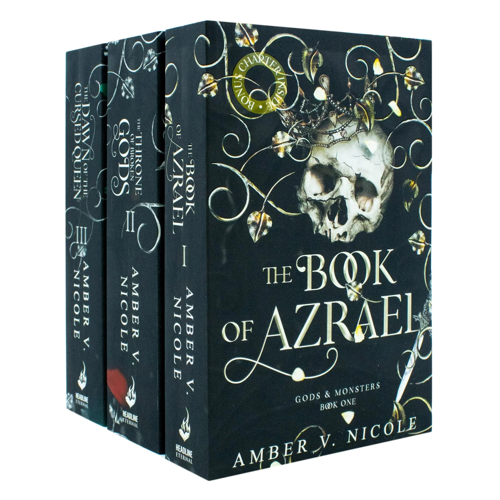 Gods and Monsters Series 3 Books Collection Set by Amber V. Nicole Book of Azrae - Image 3
