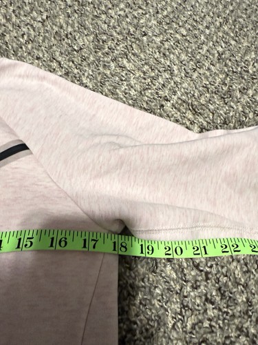 NIke Tech Fleece Hoodie Girls Size M Pink Hooded Sweatshirt Full Zip Kids Youth - Picture 8 of 10