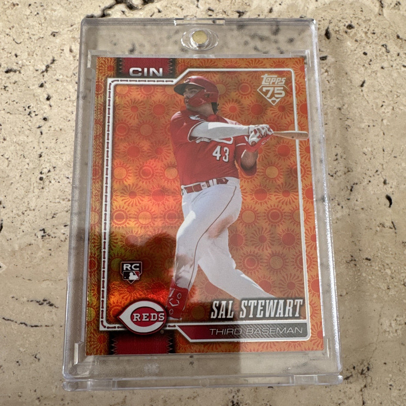 Topps 2024 Series 2 Sal Stewart Rookie #372 Cincinnati Reds Baseball Card