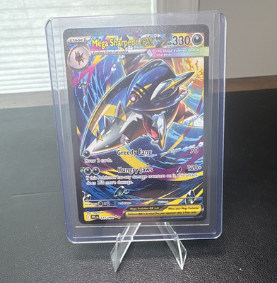 Mega Sharpedo ex 127/094 Me02: Phantasmal Flames EX Holo English 330 HP