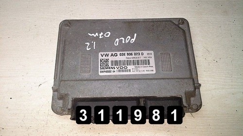 VW POLO STEUERGERÄT 03E906023D ORIGINAL 2007