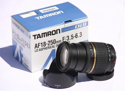 Objectif 18-250 STABILISE pour CANON EOS 70-300 18-55 18-135 IS STM 55-250 - Photo 1/3