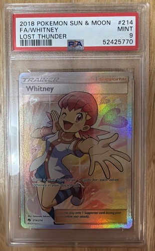 Whitney graded PSA 9 for sale on eBay