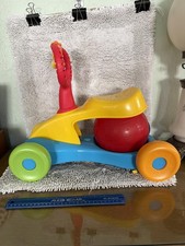 Colorful Toddler Ride-On Toy Car with Steering Wheel and Ball