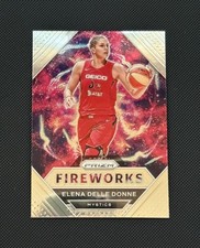 Elena Delle Donne 2021 Panini Prizm WNBA Fireworks #20 Washington Mystics