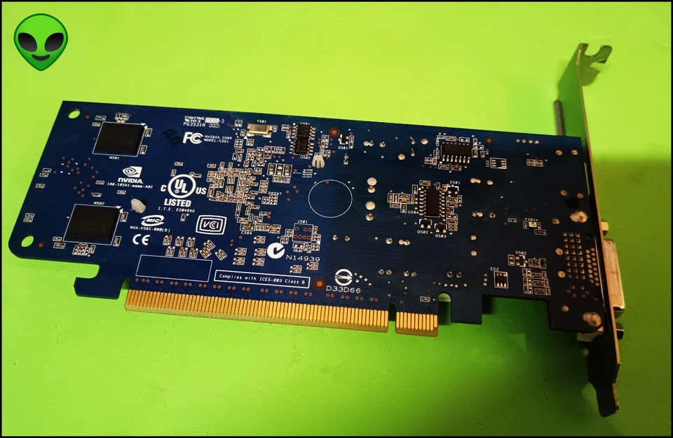 NVIDIA GEFORCE 9300 GE 256 MB DDR2 SCHEDA VIDEO PCI EXPRESS 466851-001 - Immagine 3 di 3