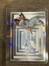 2022 Bowman Chrome #B3D-6 Jasson Dominguez Bowman In 3D Insert Yankees (C2)