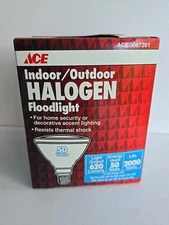 Ace Hardware- 50 W - Indoor/ Outdoor Halogen  Floodlight -3067261