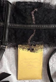 Rare Agent Provocateur Soir&eacute;e Late 2013 Adara Black Suspender Brand New