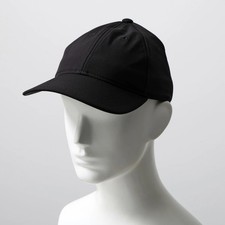 OUR LEGACY Men's 6-Panel Stretch Baseball Cap in Pitch Black, Muted