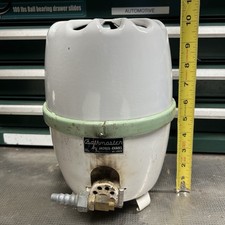 Vintage Bathmaster By Jackes-evans 10 Porcelain Enamel Gas Bathroom Heater Usa