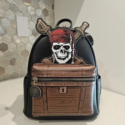 Loungefly Disney Fluch der Karibik Rucksack Tasche Dead Men Tell No Tales