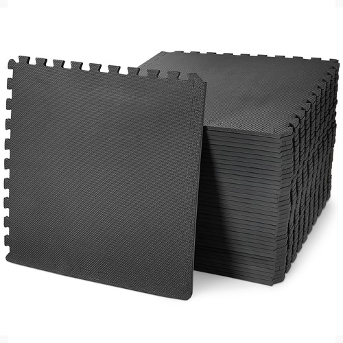 BalanceFrom Fitness 144 Sq Ft Interlocking EVA Foam Exercise Mat Tiles (Used)