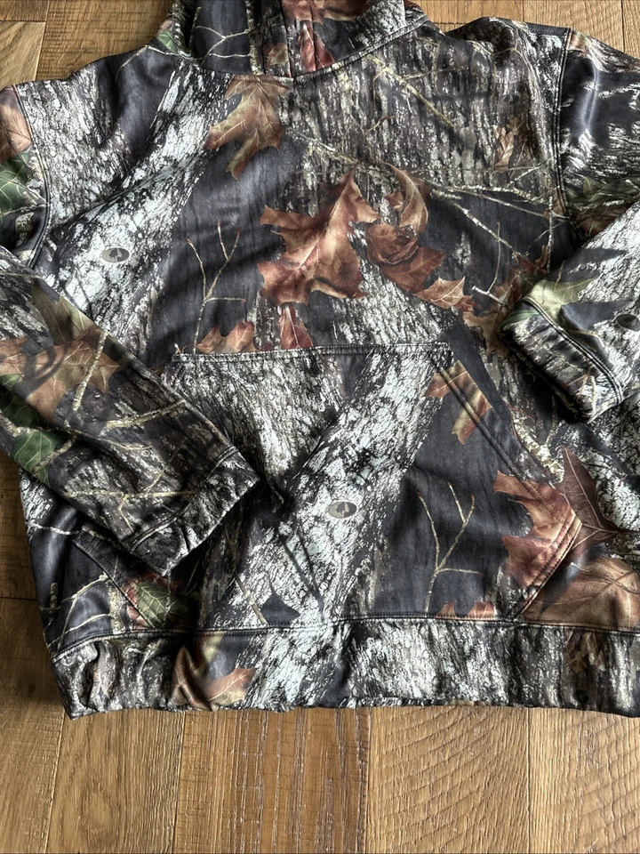 Camo Hunter RED HEAD Hoodie Forest Hunting 100% Polyester Size M - Image 2 of 4