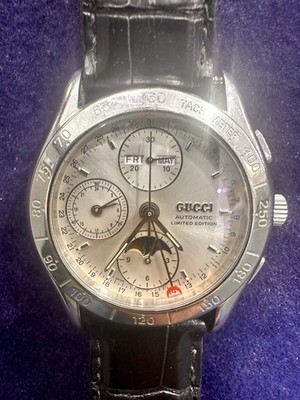 Gucci Limited Edition Chronograph 40mm Moonphase  Men s Watch 