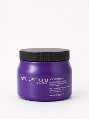 Shu Uemura YŪBI BLONDE ANTI-BRASS PURPLE HAIR MASK  500ML/16OZ