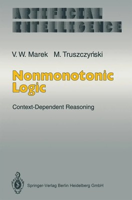 V. Wiktor Marek (u. a.) | Nonmonotonic Logic | Buch | Englisch (1993) | xiv